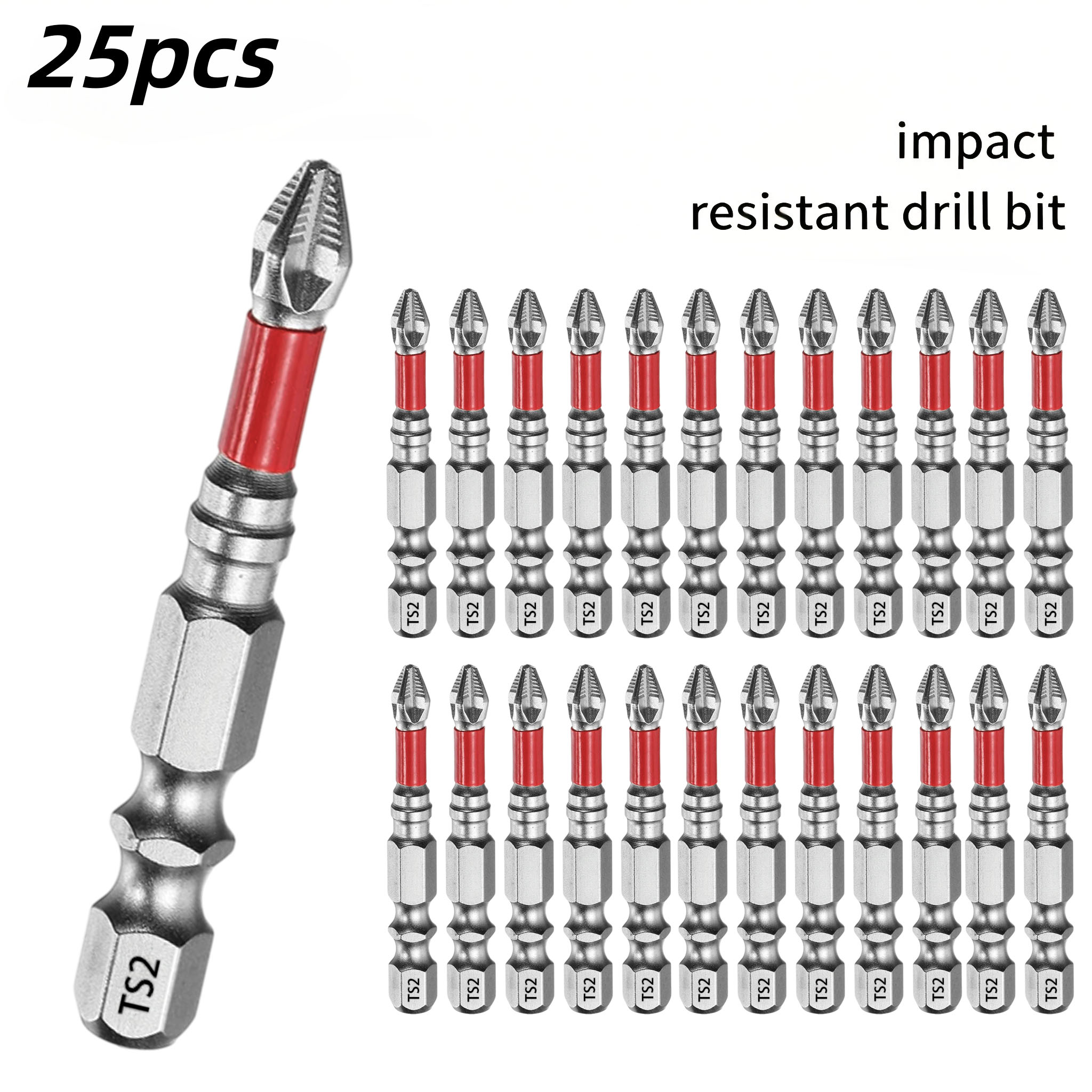 Industrial Tools - Ensemble de 25 embouts de tournevis