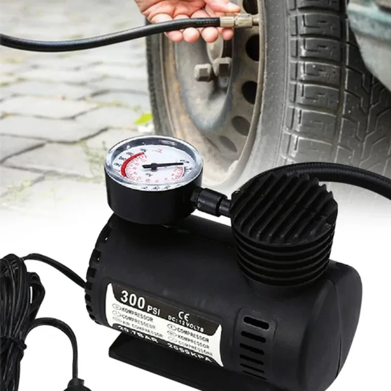Vacuum Chamber Kit With Pump - 12V 300PSI gonfleur électrique Mini compresseur