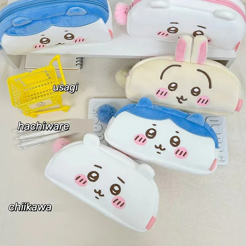 Packaging - Trousse à crayons en peluche Kawaii