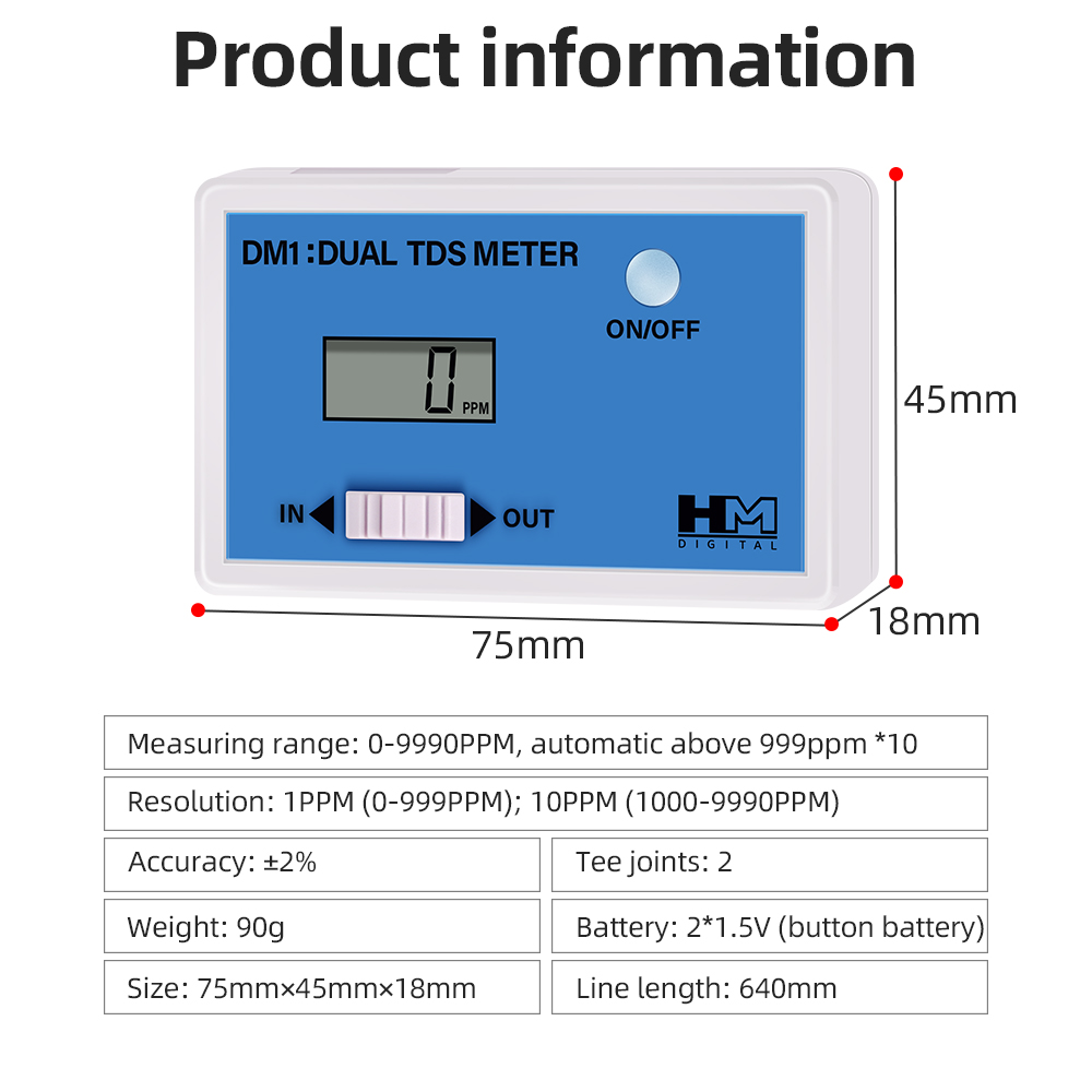 Testeur numérique de qualité d - Ph Meter Digital Water Tester avis et prix