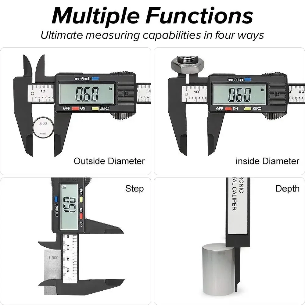 Pieds à coulisse numériques me - Digital Caliper 150Mm Stainless Steel avis et prix